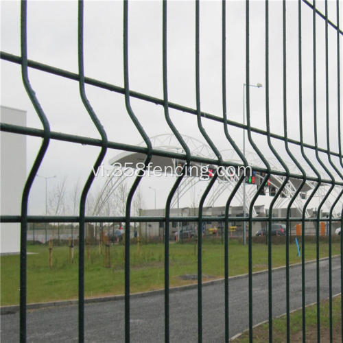 PVC mạ kẽm mạ kẽm trang trí hàng rào 8 ft